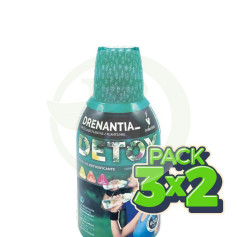Pacote 3x2 Drenantia Detox 600ml Nova Diet