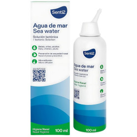 Spray Nasal Isotônico de Água do Mar Senti2 100ml Plameca