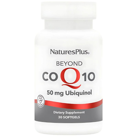 Além de Coq10 Ubiquinol 50mg 30 Pérolas Natures Plus