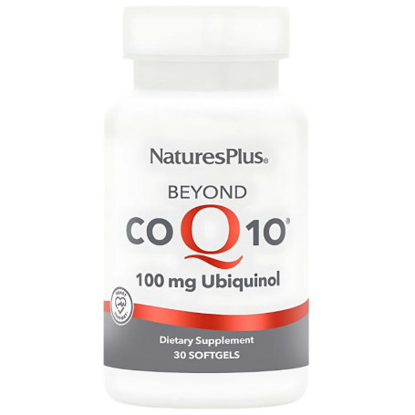 Além de Coq10 Ubiquinol 100mg 30 Pérolas Natures Plus