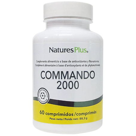 Commando 2000 60 comprimidos Natures Plus