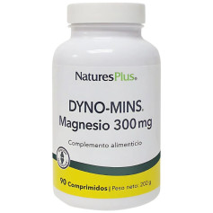 Dyno-Mins Magnésio 300mg 90 Comprimidos Natures Plus