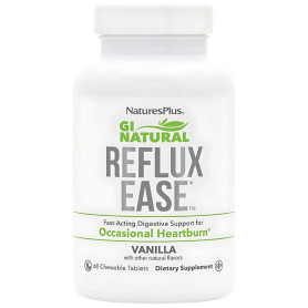 Gi Natural Reflux Ease 60 Comprimidos Mastigáveis Natures Plus