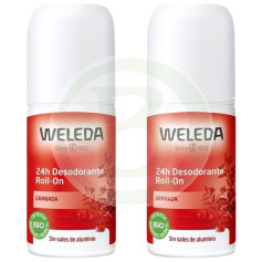 Desodorante Roll-On Duplo Romã 50% Weleda