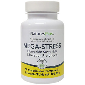 Mega-Stress Liberação Sustentada 60 Comprimidos Natures Plus