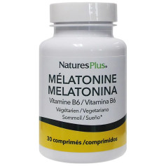 Melatonina com Vitamina B6 30 Comprimidos Natures Plus