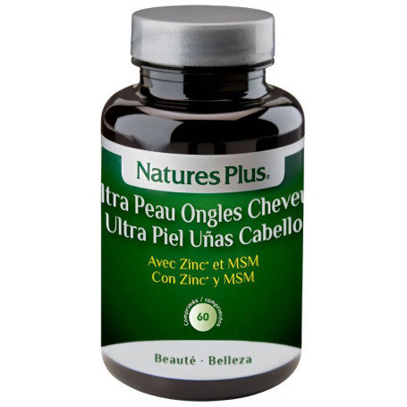 Ultra Skin Hair Nails Plus 60 comprimidos Natures Plus