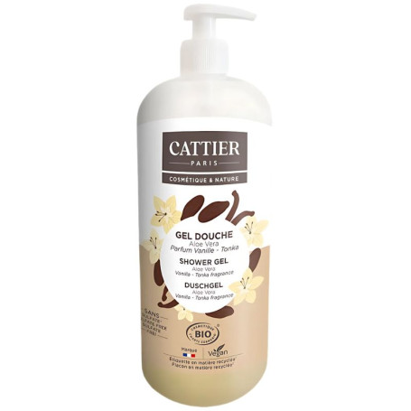 Gel de Banho Ss Baunilha-Tonka 1L Cattier