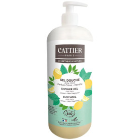 Gel de banho Cattier Limão-Hortelã SS 1L