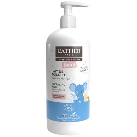 Leite Hidratante e de Limpeza Cattier para Bebês 500ml