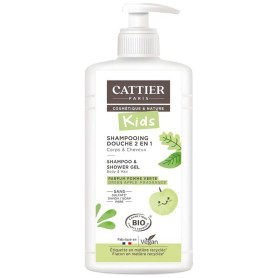 Shampoo e Gel de Banho Cattier Green Apple 500ml