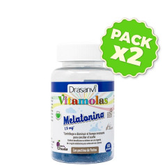 Pacote com 2 Vitamolas Melatonina 60 Gomas Drasanvi