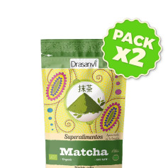Pacote com 2x Matcha Bio 70Gr. Drasanvi