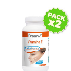 Pack 2x Vitamina E 90 Perlas Drasanvi