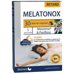 Melatonox Retard 30 Cápsulas Vegetais Dietmed