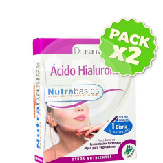Pacote com 2 cápsulas de ácido halurico 30 cápsulas Drasanvi