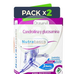 Pack 2x Condroitina + Glucosamina 48 Cápsulas Drasanvi