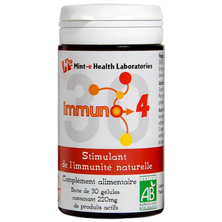 Immuno 4 30 Cápsulas Mint-E Saúde