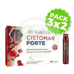 Pacote 3x2 Cistomar Forte 14 frascos Marnys