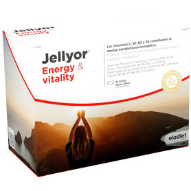 Jellyor Jelly Energia e Vitalidade 20 Sticks Eladiet
