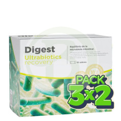 Pacote 3x2 Digest Ultrabiotics Recovery 10 Envelopes Eladiet