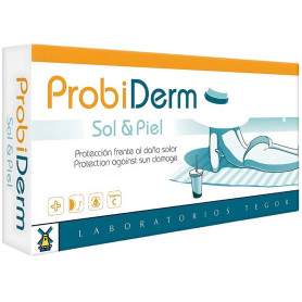 Probiderm Sol e Pele 40 Cápsulas Tegor