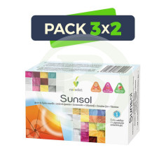 Pacote 3x2 Sunsol 30 Cápsulas Novadiet