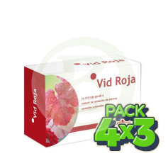 Red Vine 4x3 Pack 60 Tablets Eladiet