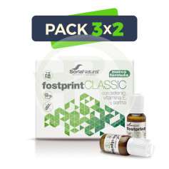 Pacote 3x2 Fost Print Classic 20 frascos Soria Natural