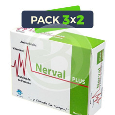 Pacote 3x2 Nerval Plus 45 Cápsulas Espadiet