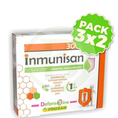 Embalagem 3x2 Immunisan 30 cápsulas Pinisan