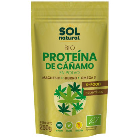 Proteína de Cânhamo Orgânica 250G Sol Natural