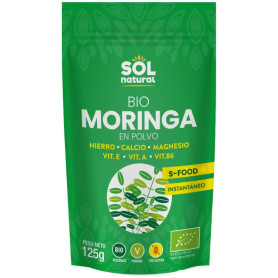 Pó de Moringa Orgânica 125G Sol Natural