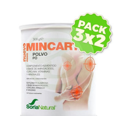 Pack 3x2 Pó Reforçado Mincartil 300Gr Soria Natural
