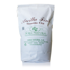 Argila Fina 5Kg. Soria Natural