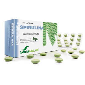 Spirulina Soria comprimidos naturais