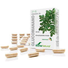 Cápsulas 21-S Glucomanano Soria Natural