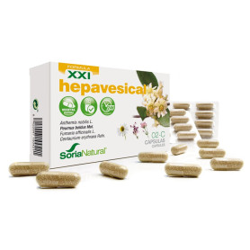 Fórmula Hepavesical XXI 30 Cápsulas Soria Natural