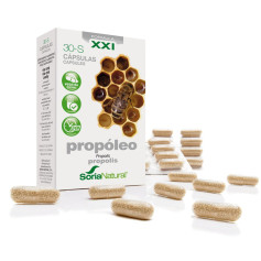 Própolis Fórmula XXI 30 Cápsulas Soria Natural