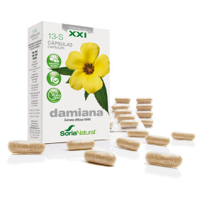 Damiana 13S Formula XXI 30 Cápsulas Soria Natural