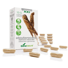 Eleutherococcus 15S Formula XXI 30 cápsulas Soria Natural