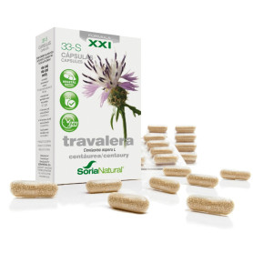 Travalera 33-S 30 cápsulas Fórmula XXI Soria Natural