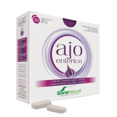 Alho entérico 30 comprimidos Soria Natural