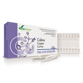 Cobre Glucose (Cu) 28 Frascos Soria Natural