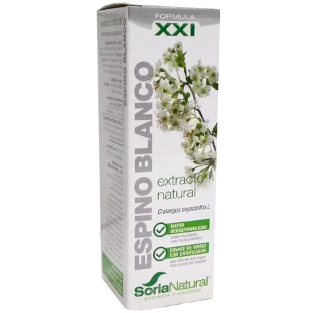 Hawthorn Extract Formula XXI 50Ml. Soria Natural