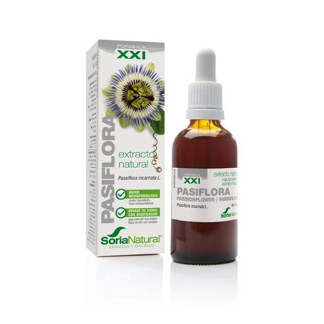 Fórmula de Extrato de Passiflora XXI 50Ml. Soria Natural