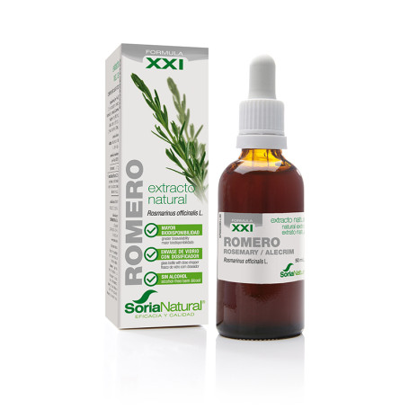 Fórmula de extrato de alecrim XXI 50Ml. Soria Natural