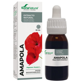 Fórmula de extrato de papoila XXI 50Ml. Soria Natural