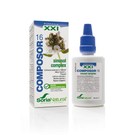 Composor 16 Sinusol Complex Formula XXI 25Ml. Soria Natural
