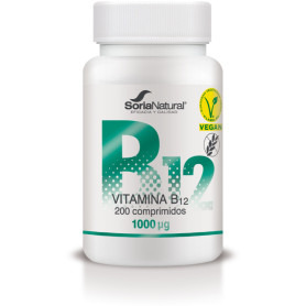 Vitamina B12 250mg. X 200 Liberação Sustentada Soria Natural